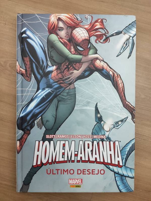 Capa do livro Homem-Aranha último desejo, de Dan Slott