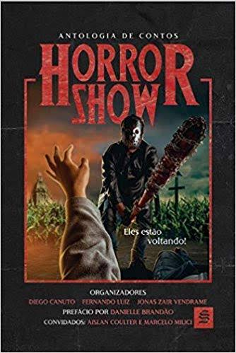 Capa do livro Horror Show, de Antologia com vários autores