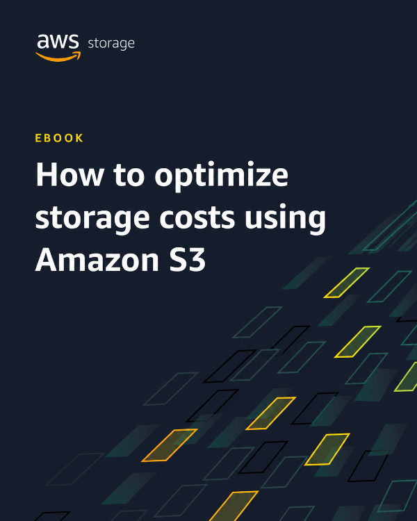 Capa do livro How to optimize storage costs using Amazon S3, de AWS