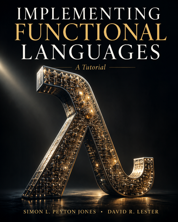 Capa do livro Implementing Functional Languages: A Tutorial, de Simon L. Peyton Jones & David R. Lester