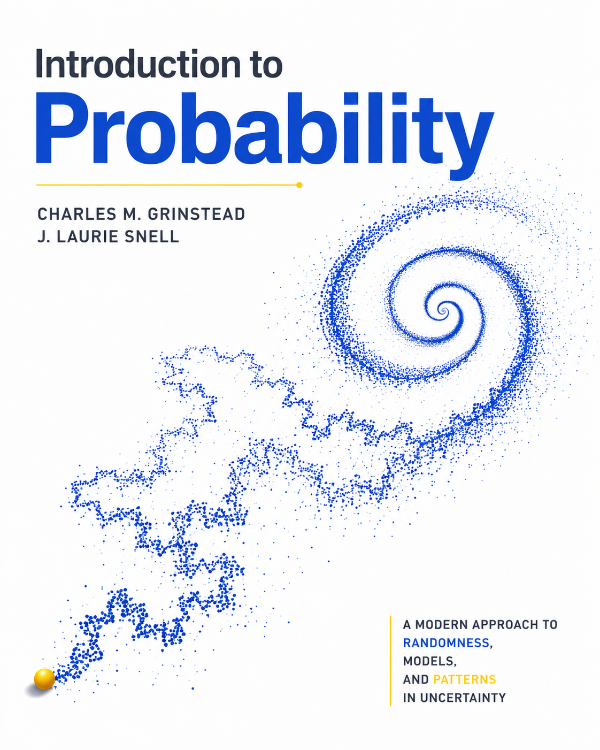 Capa do livro Introduction to Probability, de Charles M. Grinstead, J. Laurie Snell