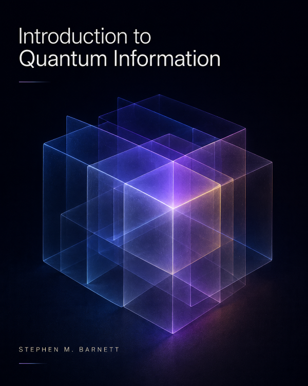 Capa do livro Introduction to Quantum Information, de Stephen M. Barnett