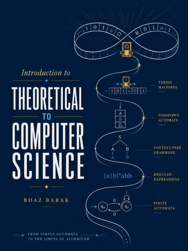 Capa do livro Introduction to Theoretical Computer Science, de Boaz Barak
