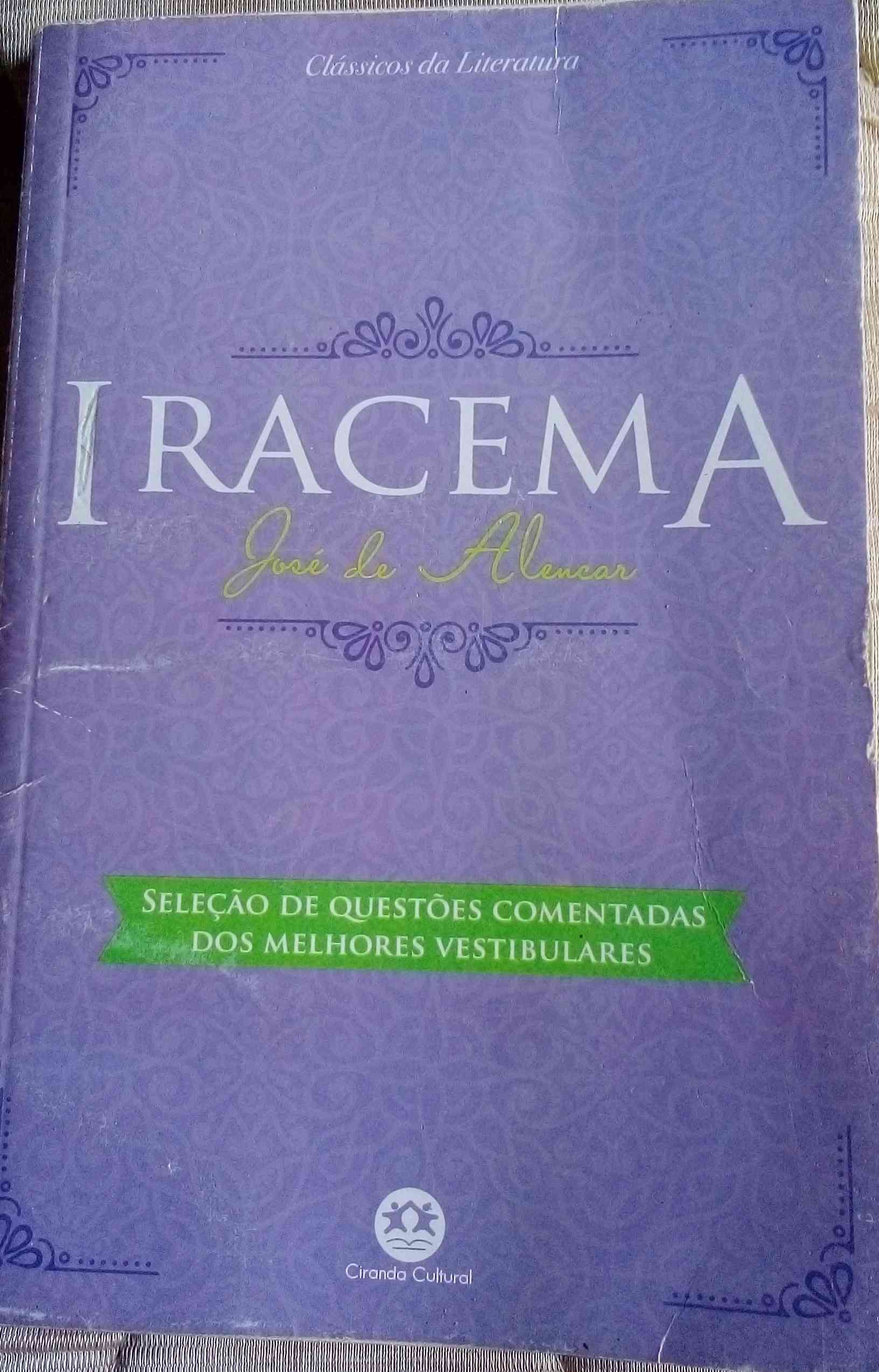 Capa do livro Iracema, de José de Alencar
