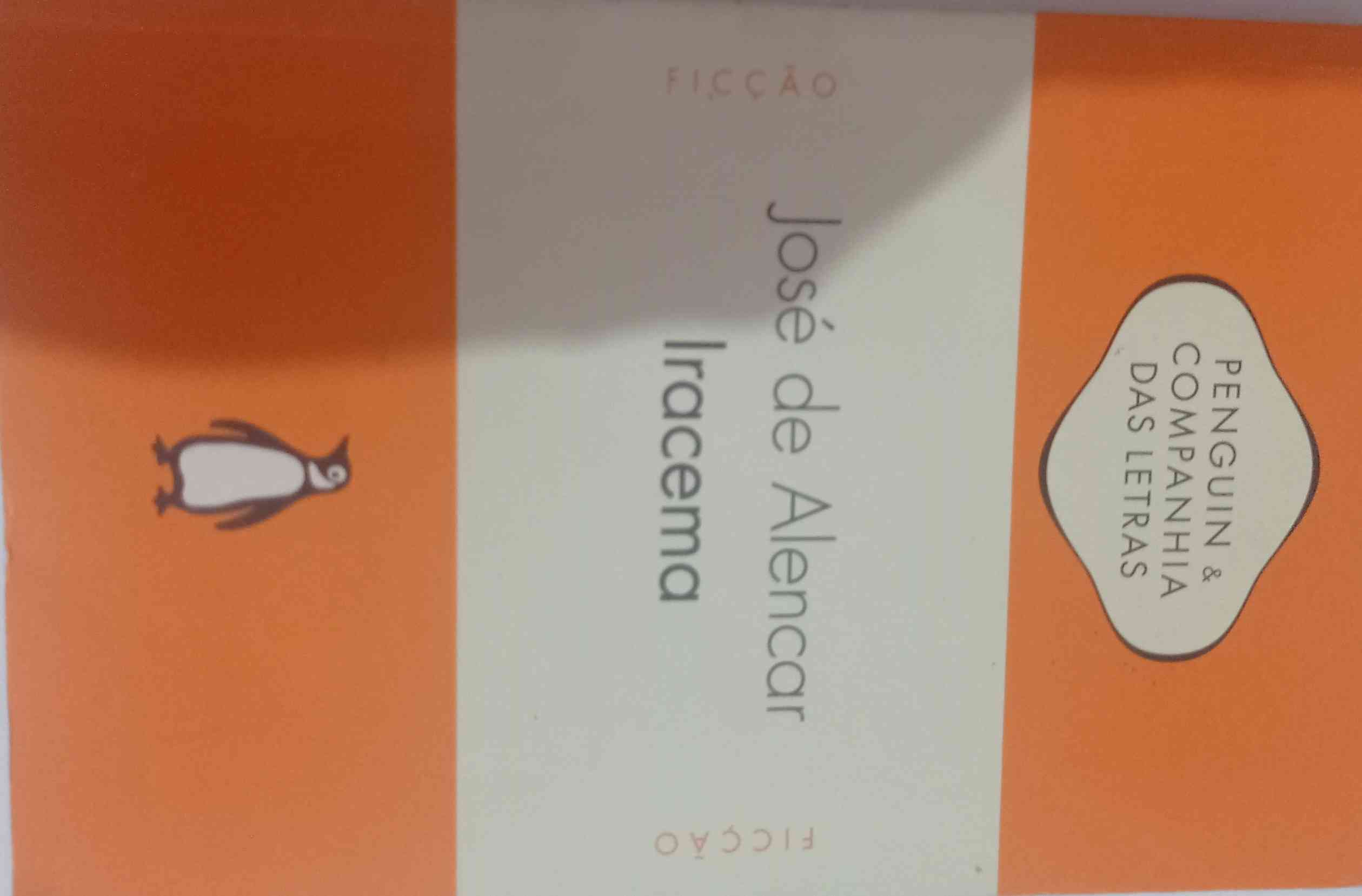 Capa do livro Iracema, de José de Alencar