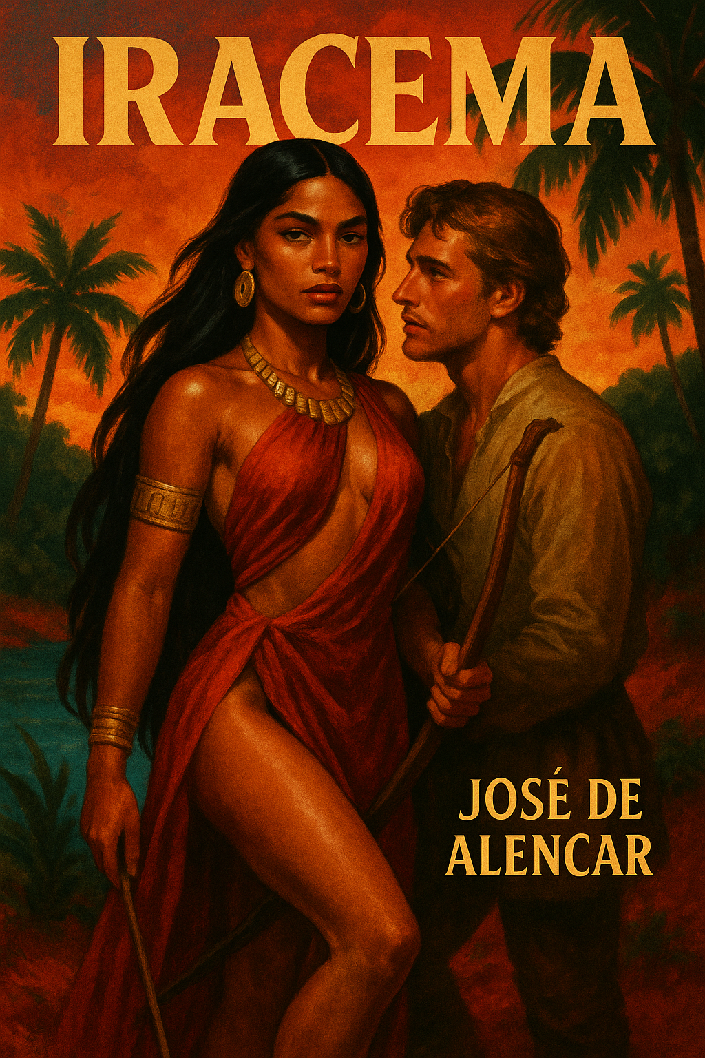 Capa do livro Iracema, de José De Alencar