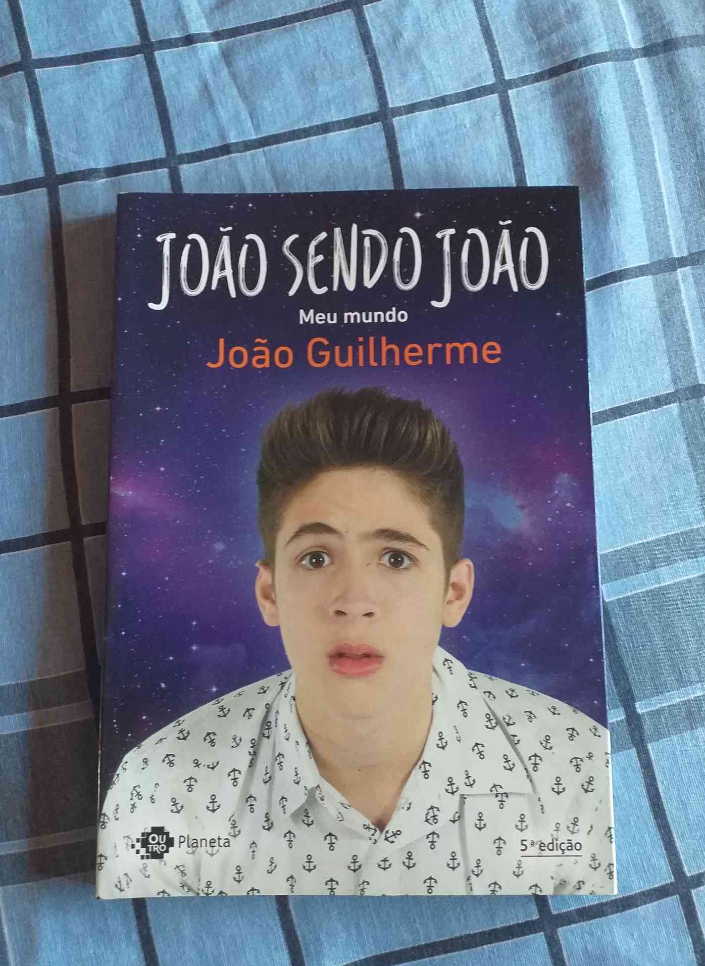 Capa do livro João Sendo João - Meu Mundo, de João Guilherme