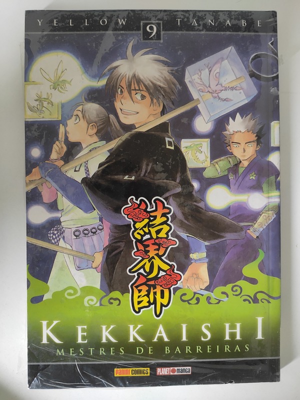 Capa do livro Kekkaishi mestre de barreiras, de Yellow Tanabe