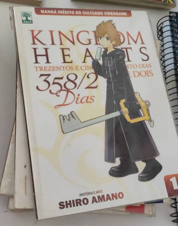 Capa do livro Kingdom Hearts 358/2 Dias - 1 ao 5, de Shiro Amano