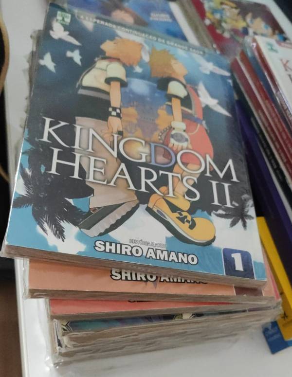 Capa do livro Kingdom Hearts II - 1 ao 10, de Shiro Amaro