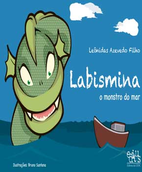 Capa do livro Labismina, de O Monstro do Mar
