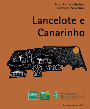 Capa do livro Lancelote e Canarinho, de Katiana Queiroz
