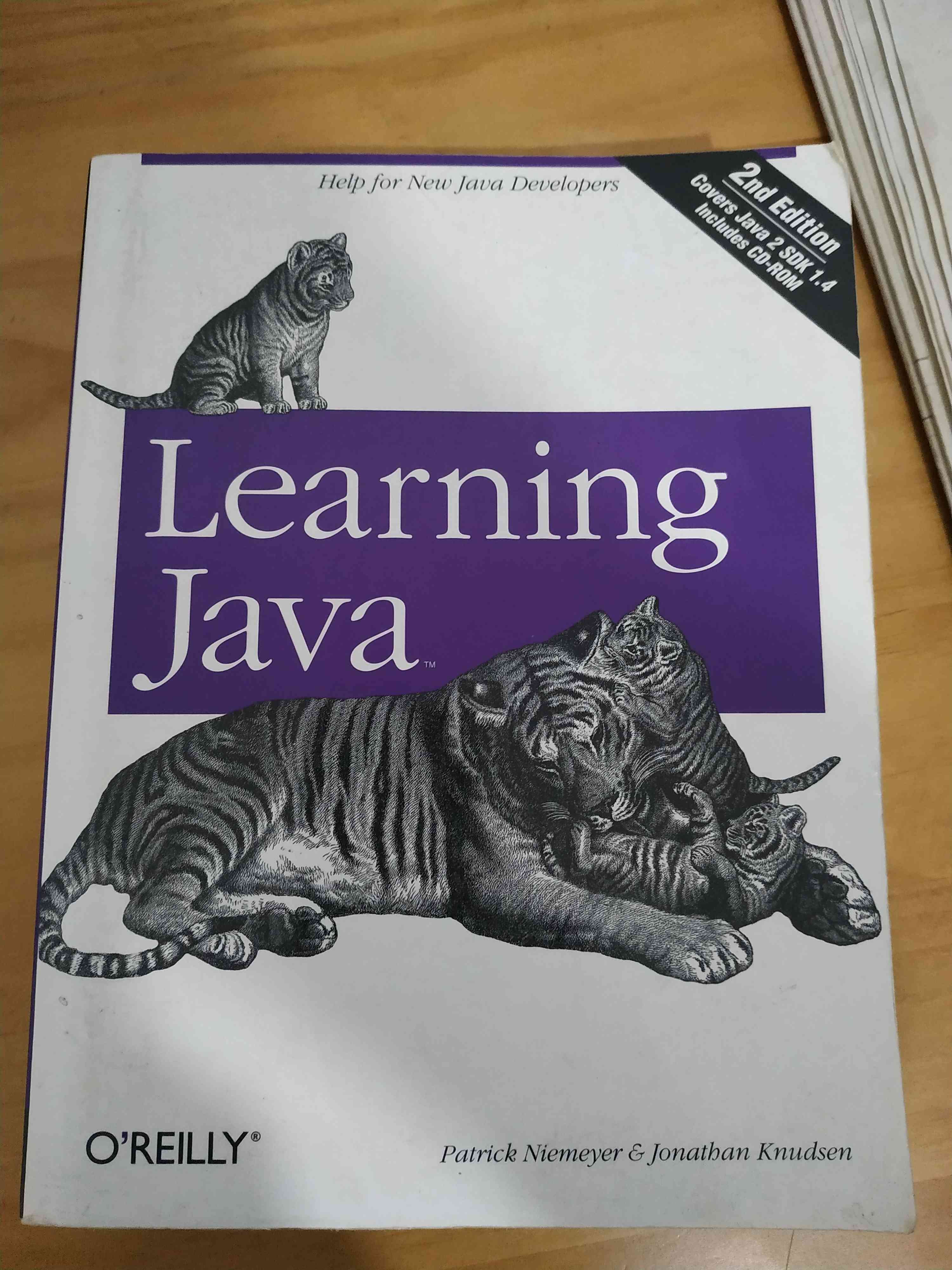 Capa do livro Learning Java, de Patrick Niemeyer & Jonathan Knudsen