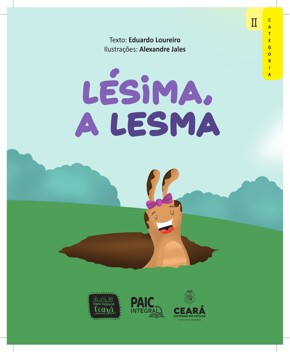 Capa do livro Lésima, a Lesma, de Eduardo Loureiro