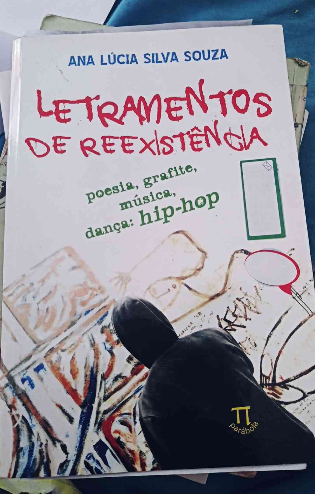 Capa do livro Letramentos de reexistência, de Ana Lúcia Silva Souza
