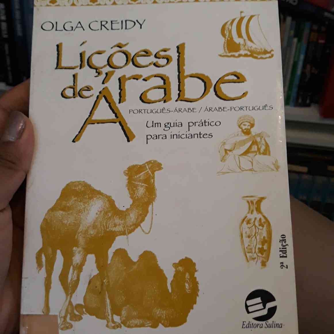 Capa do livro Lições de Árabe, de Olga creidy