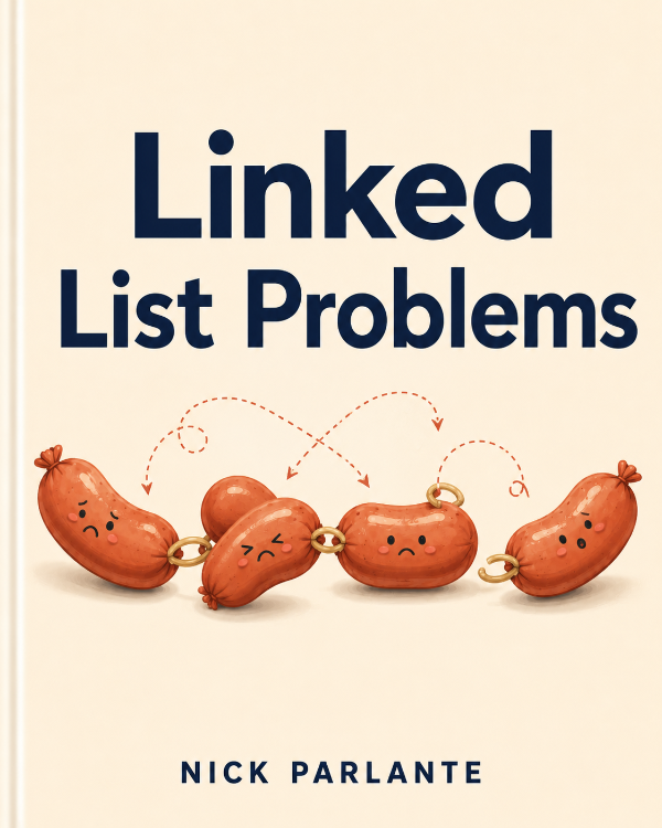 Capa do livro Linked List Problems, de Nick Parlante