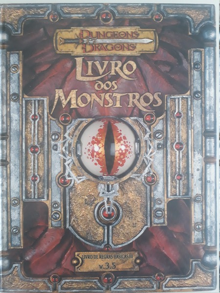 Capa do livro Livro dos Monstros, de Wizards of the coast