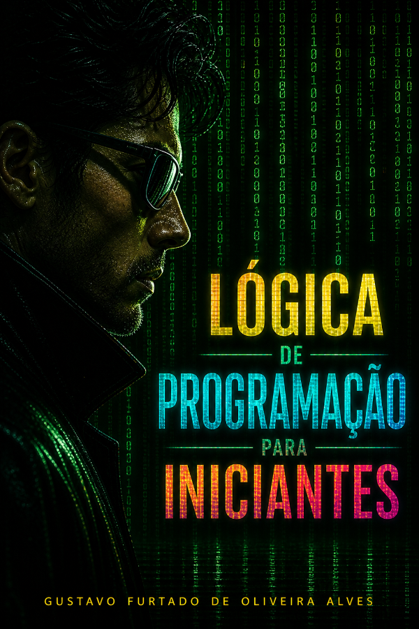Capa do livro Lógica de Programação para Iniciantes, de Gustavo Furtado de Oliveira Alves