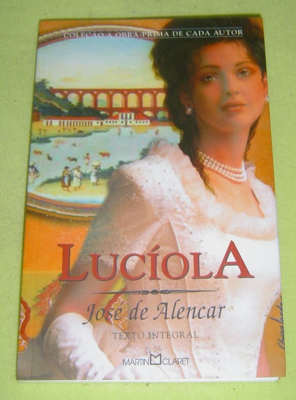 Capa do livro Luciola, de Jose de Alencar