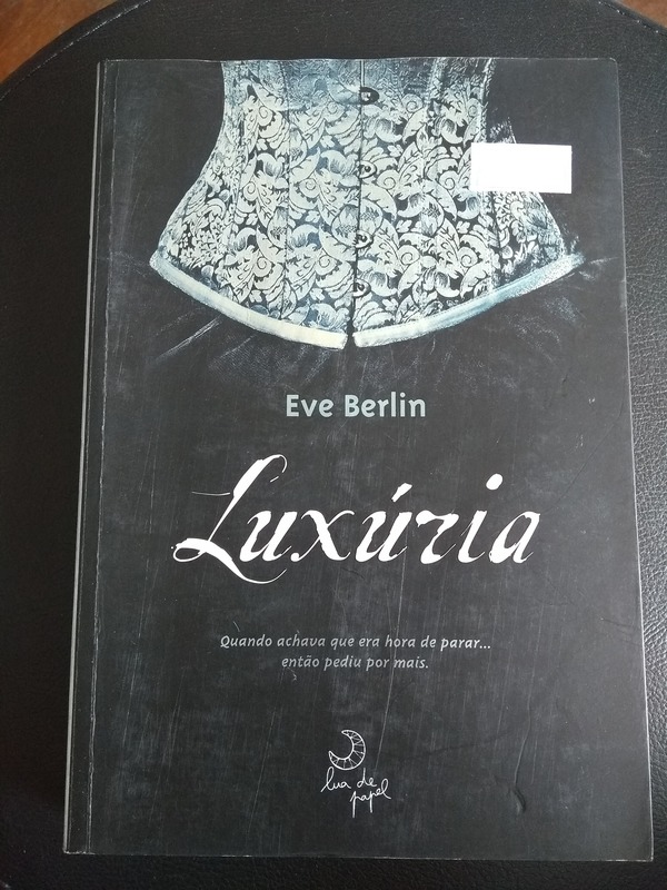 Capa do livro Luxúria , de Berlin, Eve