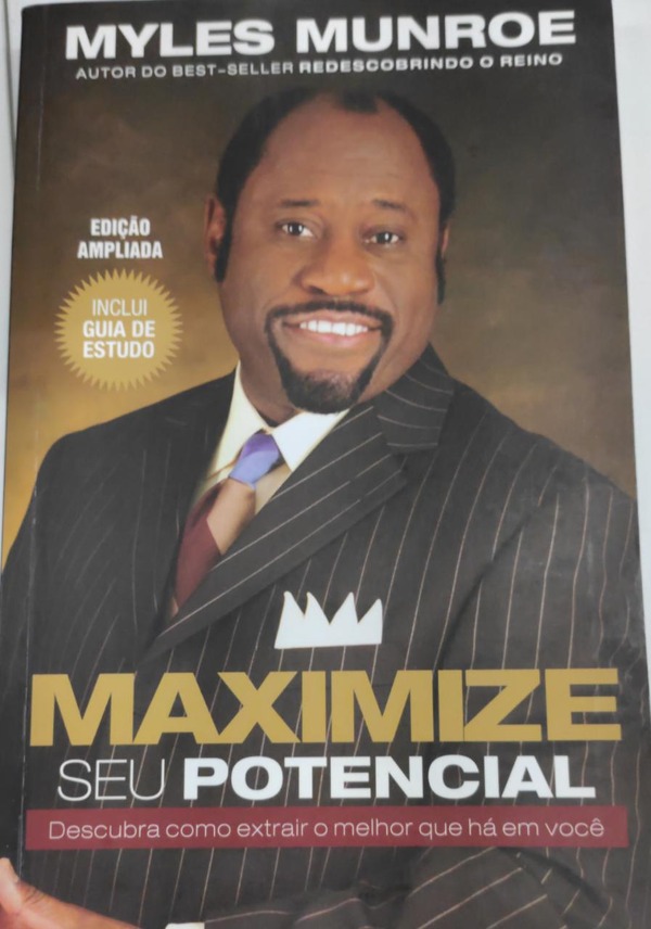 Capa do livro Maximize seu potencial, de Myles Munroe