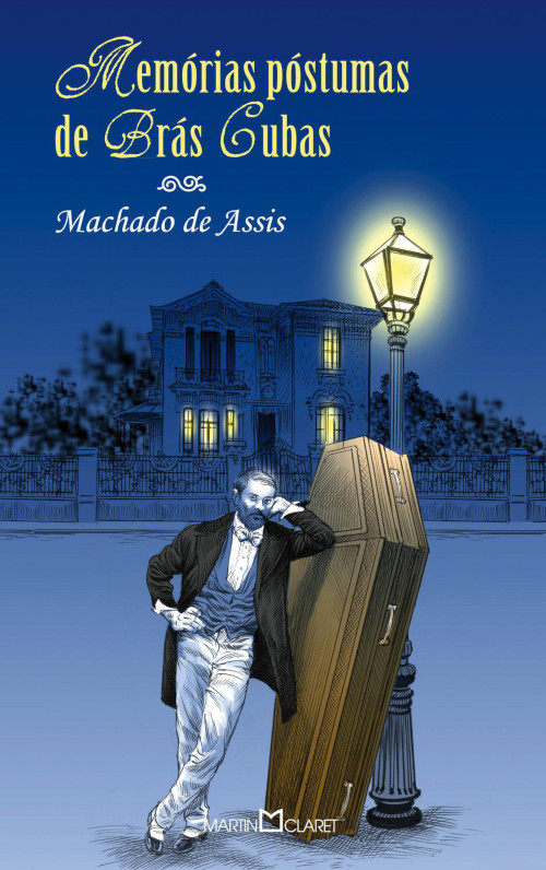 Capa do livro Memórias póstumas de Brás Cubas, de Machado de Assis