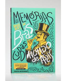 Capa do livro Memórias Póstumas de Brás Cubas, de Machado de Assis