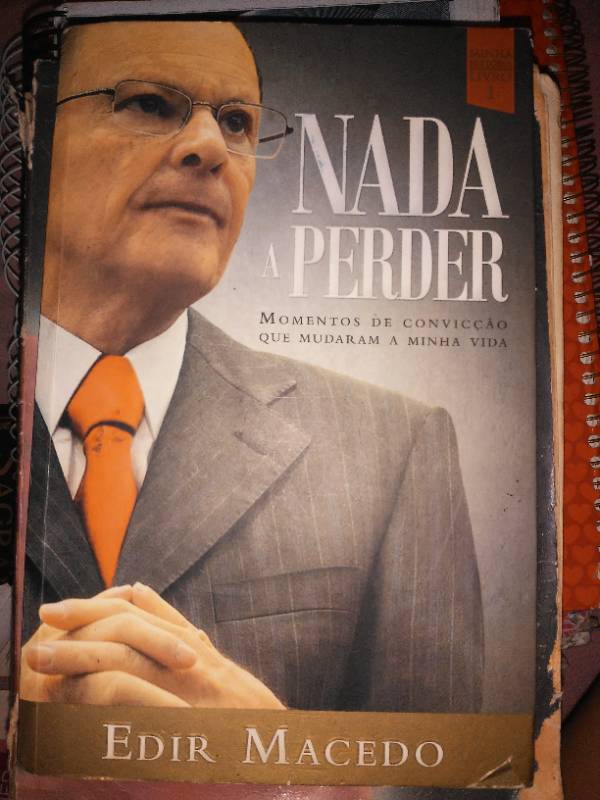 Capa do livro Nada a perder , de Edir macedo