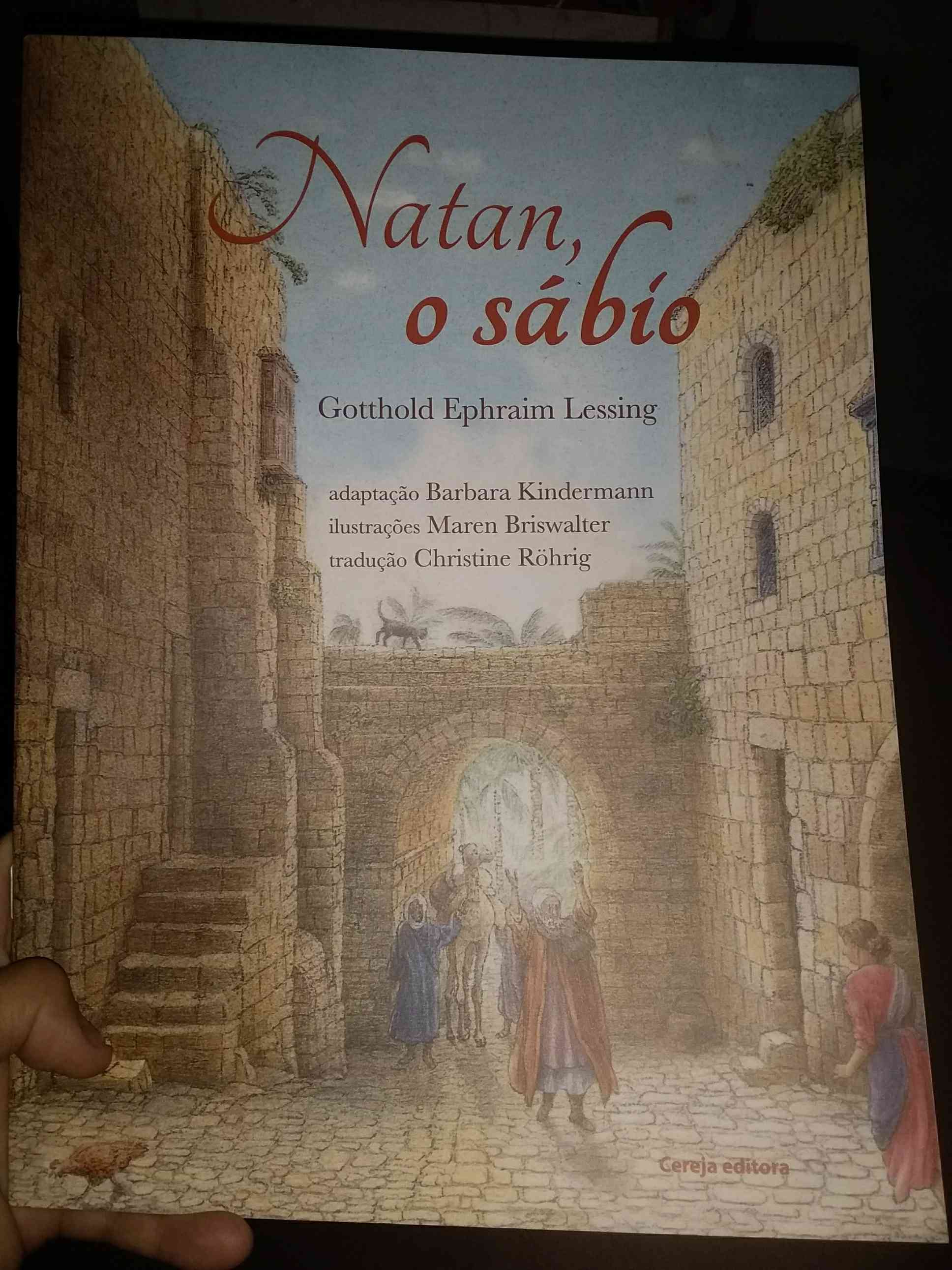Capa do livro Natan, o sábio, de Gotthold epharaim lessing