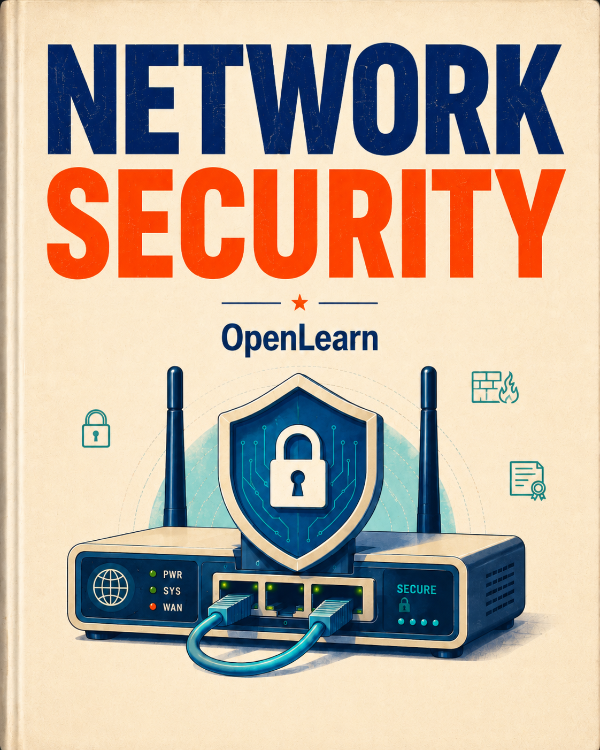 Capa do livro Network Security, de OpenLearn