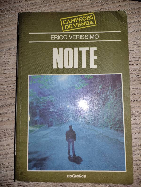 Capa do livro Noite, de Erico Verissimo