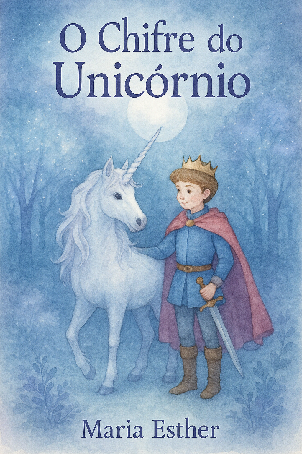 Capa do livro O Chifre do Unicórnio, de Maria Esther