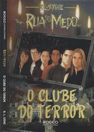Capa do livro O Clube do Terror, de R.L.Stine