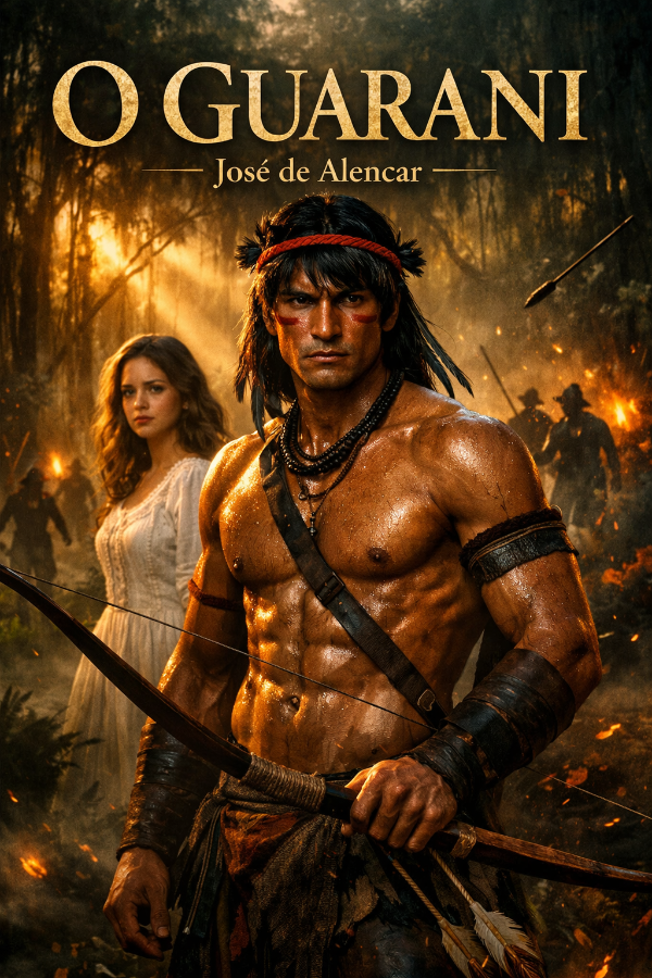 Capa do livro O Guarani, de José de Alencar