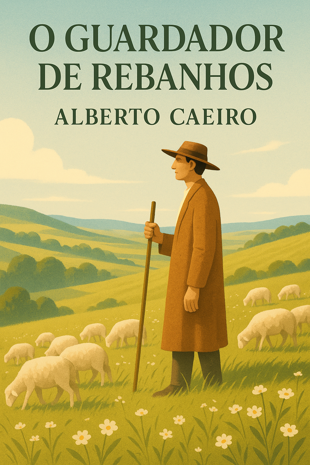 Capa do livro O Guardador de Rebanhos, de Alberto Caeiro