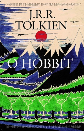 Capa do livro O Hobbit, de J. R. R. Tolkien