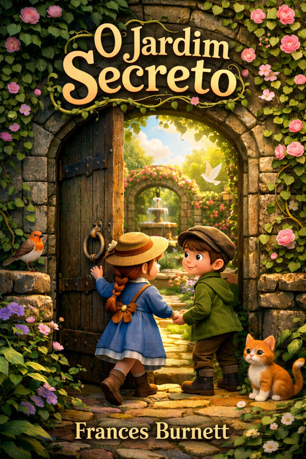 Capa do livro O Jardim Secreto, de Frances Burnett