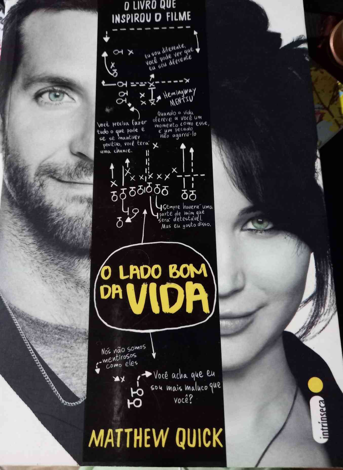 Capa do livro O lado bom da vida , de Matthew Quick