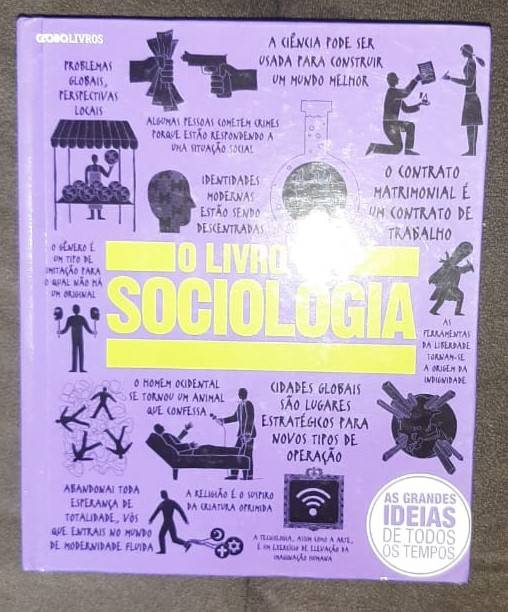 Capa do livro O Livro Da Sociologia, de Globo Livros
