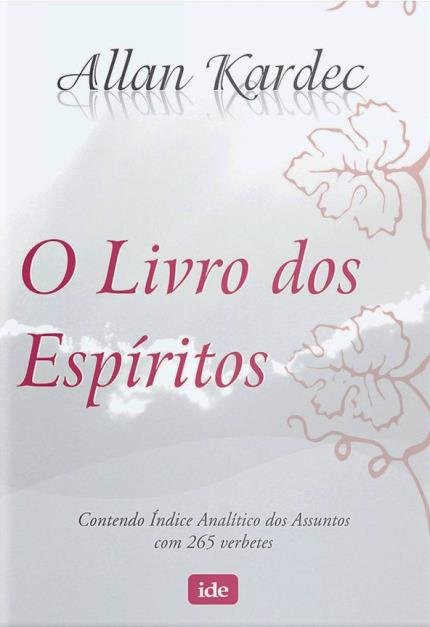 Capa do livro O Livro Dos Espíritos, de Allan Kardec