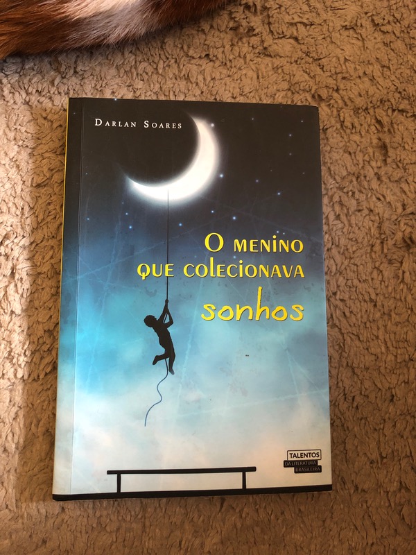 Capa do livro O menino que colecionava sonhos , de Darlan Soares