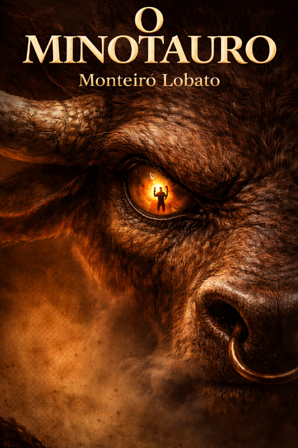 Capa do livro O Minotauro, de Monteiro Lobato