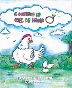 Capa do livro O Mistério do Anel de Pérola, de Lenira Heck