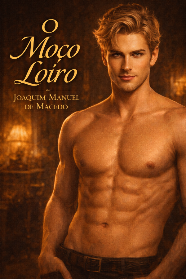 Capa do livro O Moço Loiro, de Joaquim Manuel de Macedo