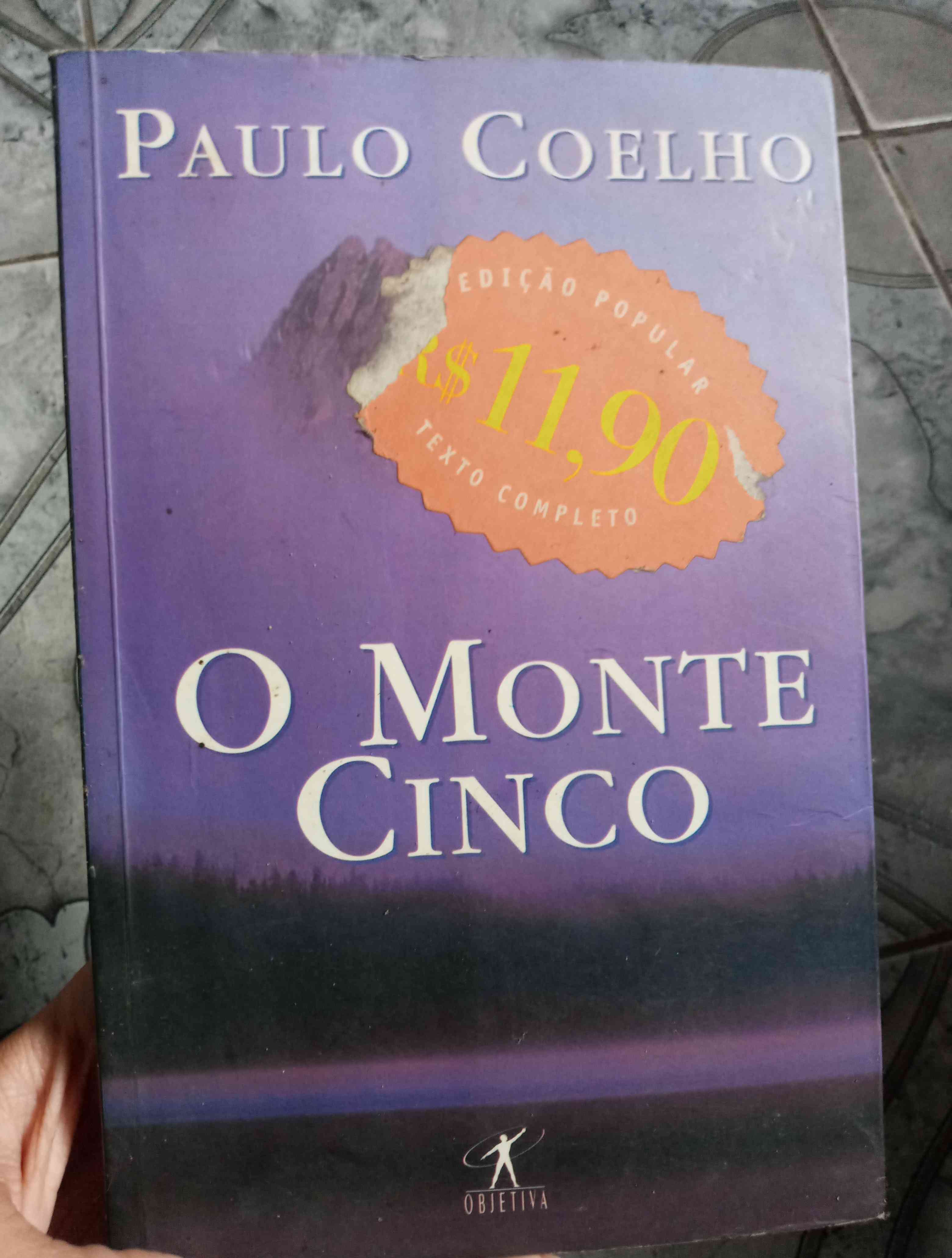 Capa do livro O Monte Cinco, de Paulo Coelho