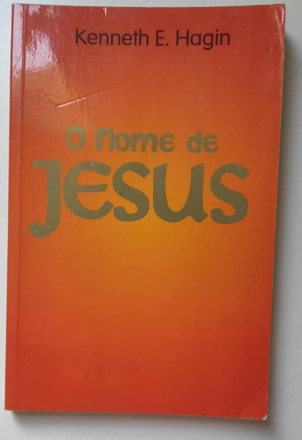 Capa do livro O nome de Jesus, de kENNETH hagin