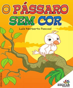 Capa do livro O Pássaro Sem Cor, de Luís Pascoal