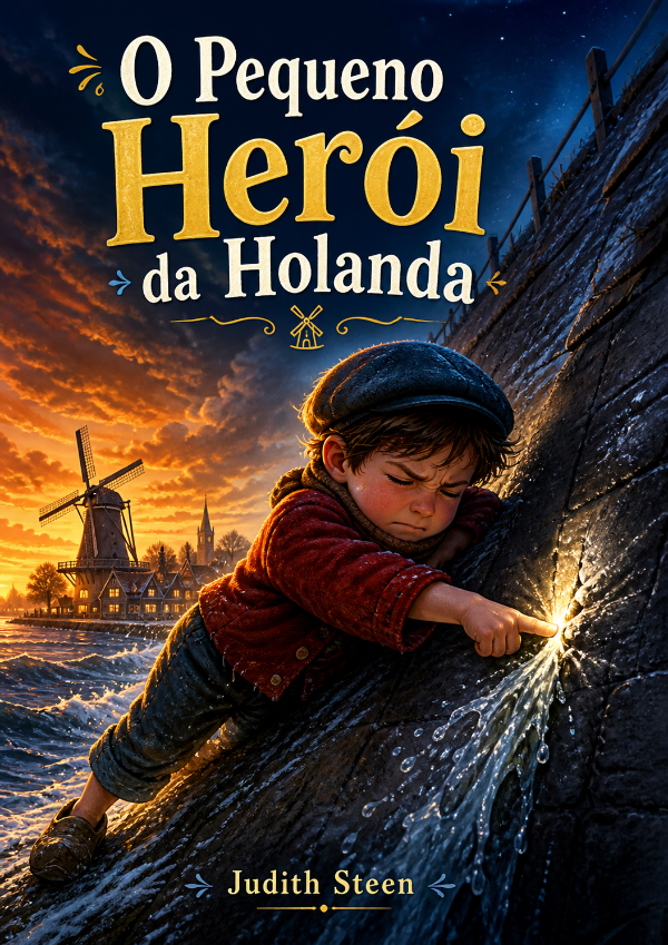 Capa do livro O Pequeno Herói da Holanda, de Judith Steen