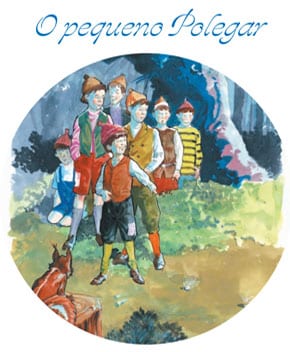 Capa do livro O Pequeno Polegar, de Charles Perrault